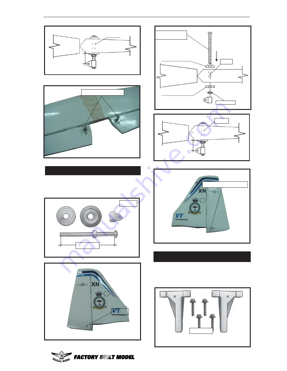 Seagull Models GROB TUTOR G115 Assembly Manual Download Page 9