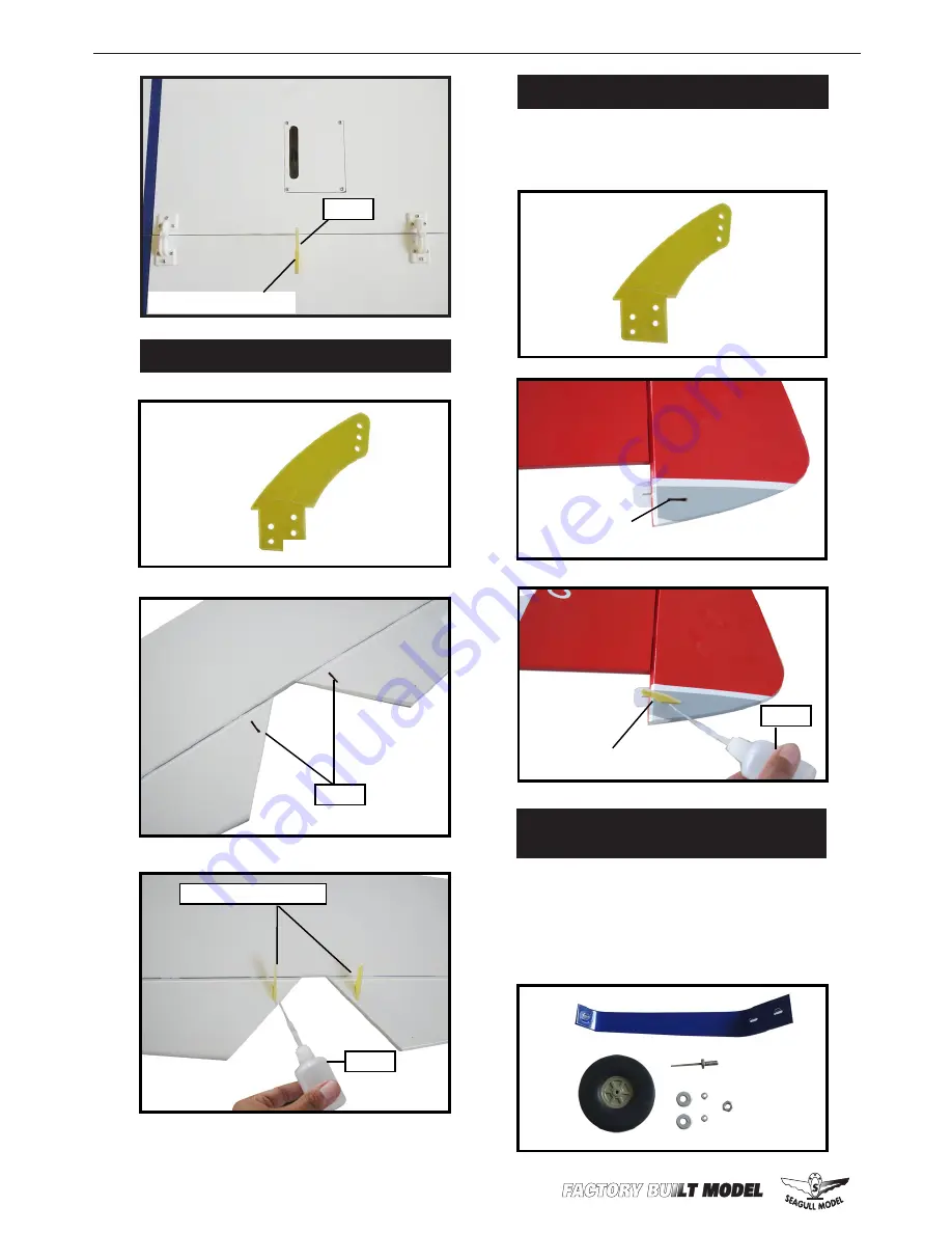 Seagull Models MAXI LIFT 33cc Assembly Manual Download Page 6