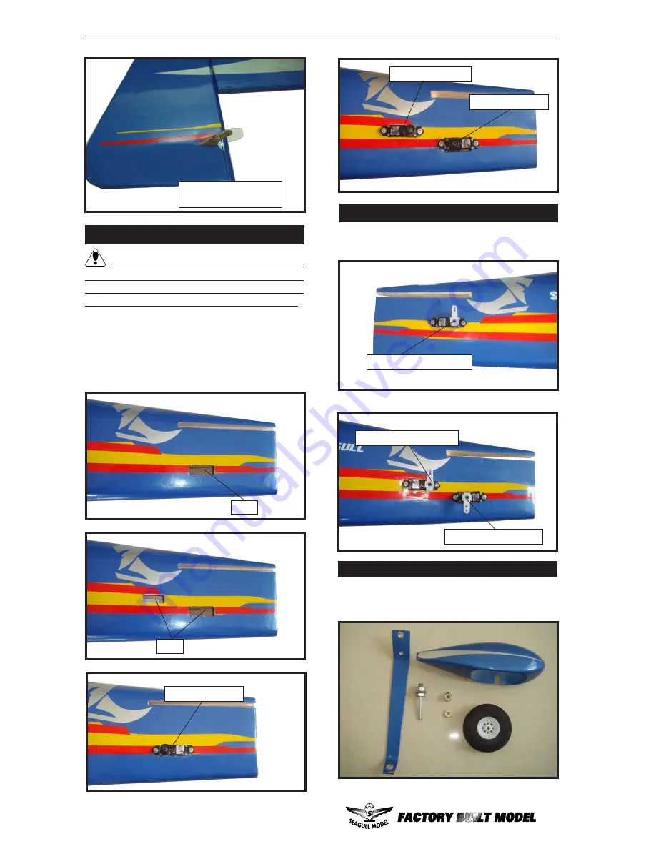 Seagull Models Mini MXS-R EP Assembly Manual Download Page 6