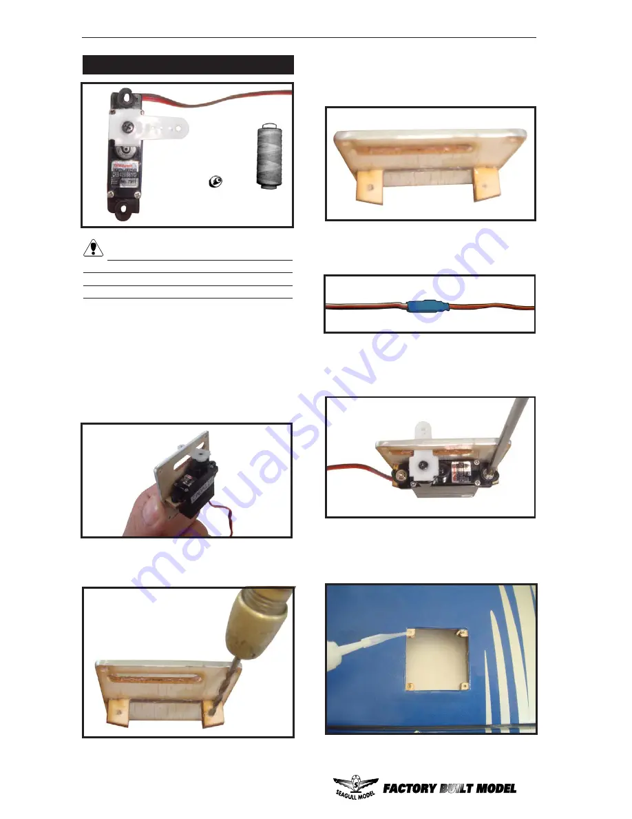 Seagull Models Mini MXS-R EP Assembly Manual Download Page 10