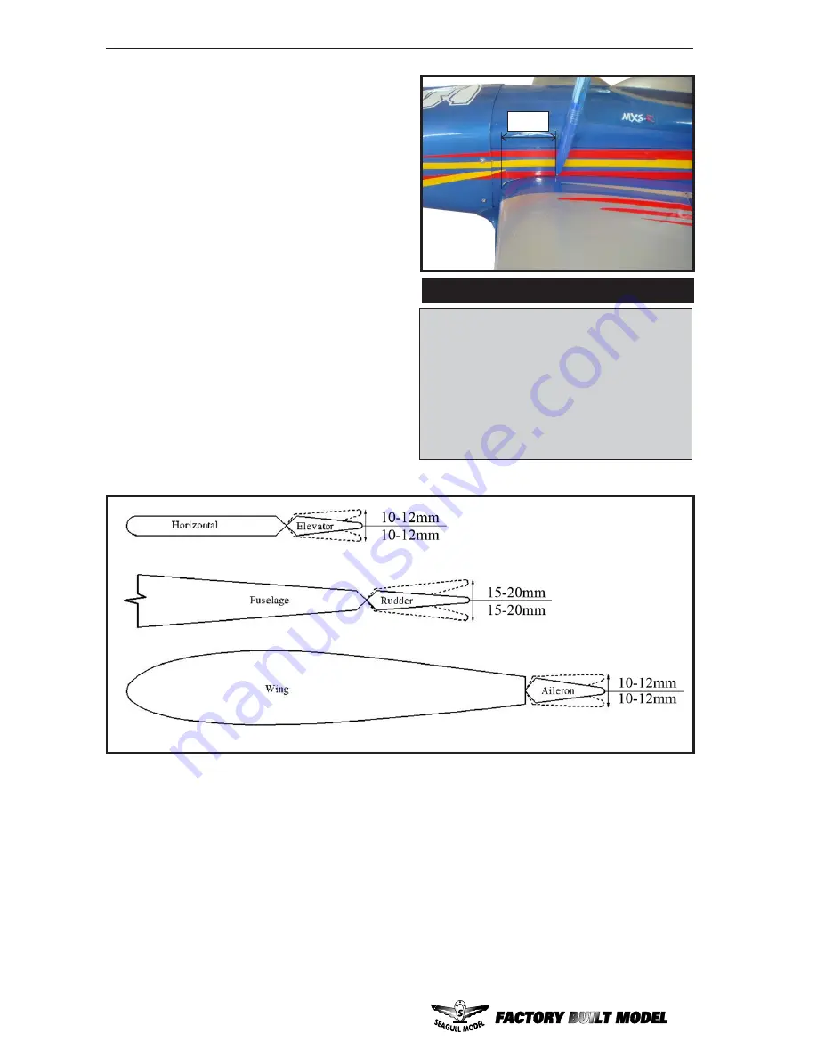 Seagull Models Mini MXS-R EP Assembly Manual Download Page 20