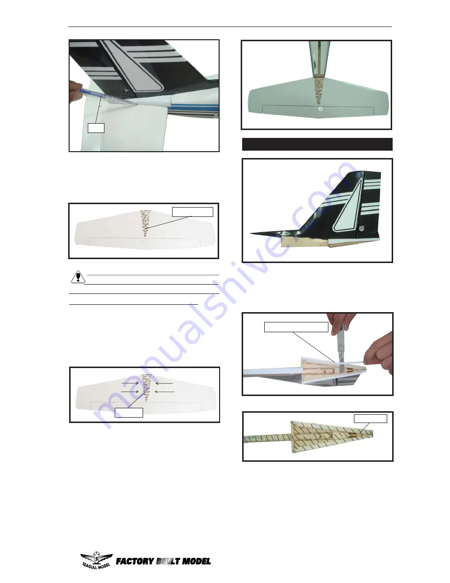 Seagull Models Piper Comanche MS:142 Assembly Manual Download Page 23