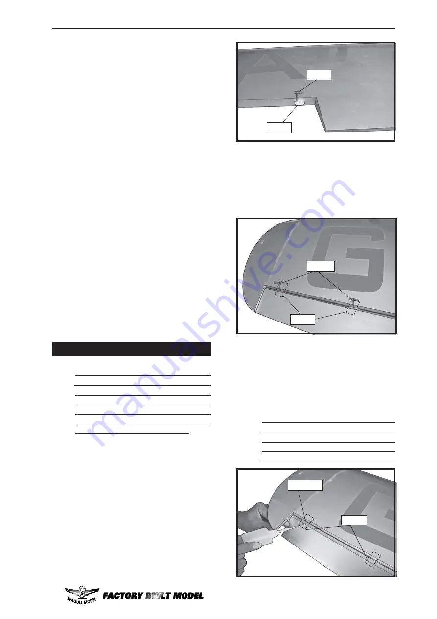 Seagull Models SEA 71 Assembly Manual Download Page 3