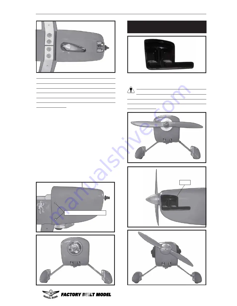 Seagull Models SPACE WALKER II Assembly Manual Download Page 9