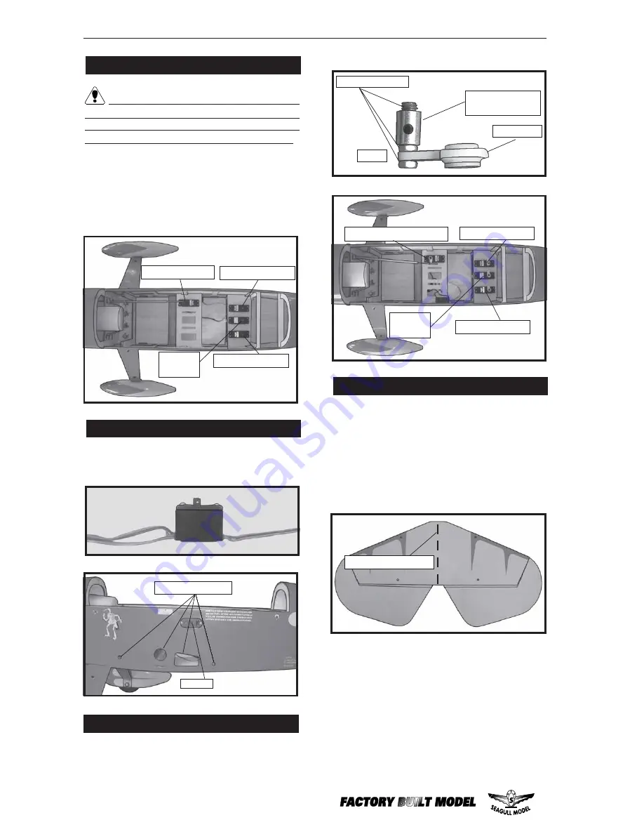 Seagull Models SPACE WALKER II Assembly Manual Download Page 10