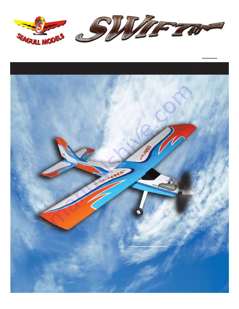 Seagull Models SWIFT40 Assembly Manual Download Page 1