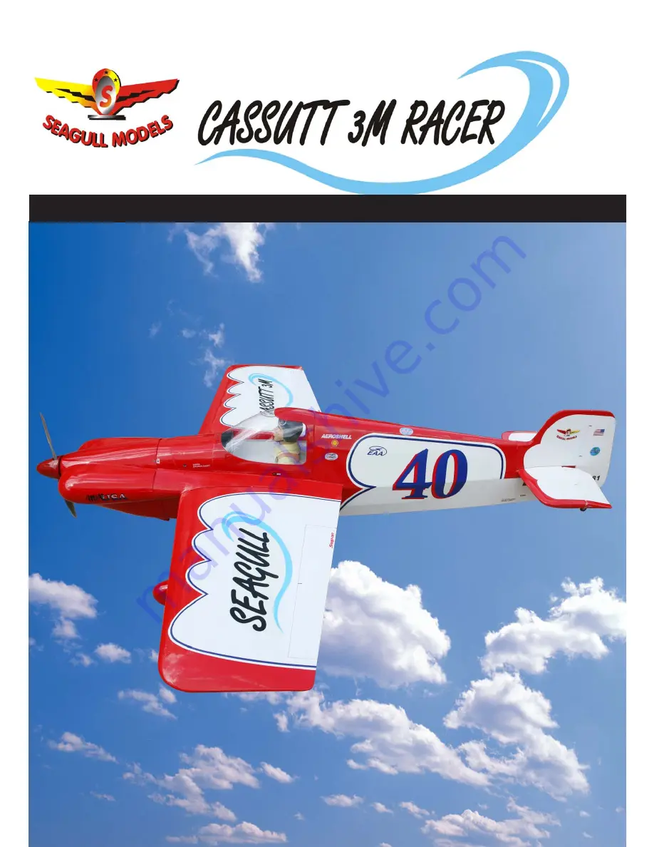 Seagull cassutt 3M Racer Assembly Manual Download Page 1