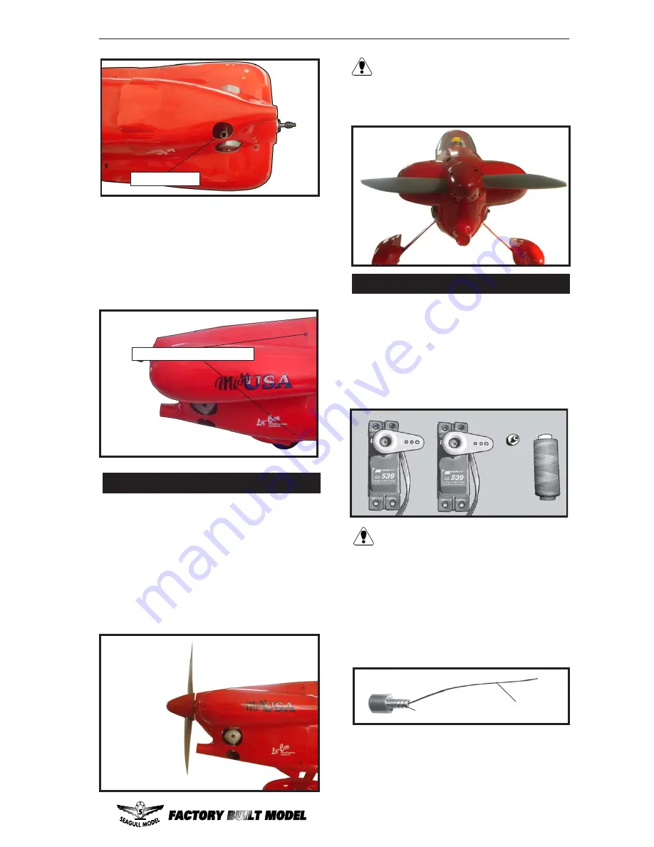 Seagull cassutt 3M Racer Assembly Manual Download Page 13