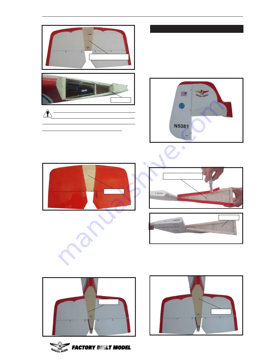 Seagull cassutt 3M Racer Assembly Manual Download Page 17