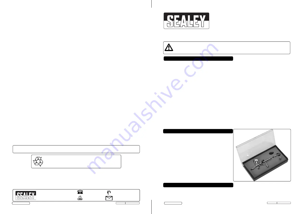 Sealey AB933.V2 Instructions For Use Download Page 1