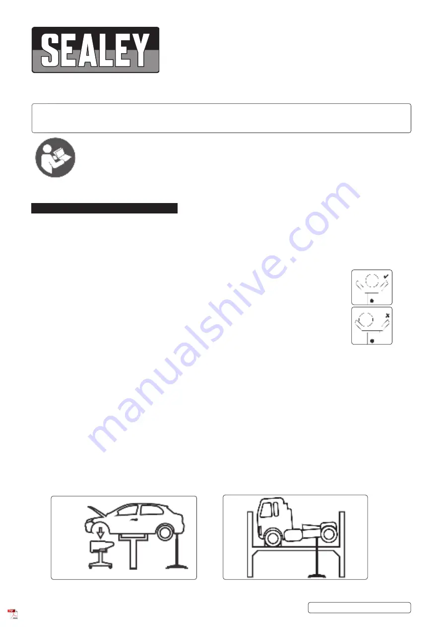 Sealey ASH2000 Manual Download Page 1