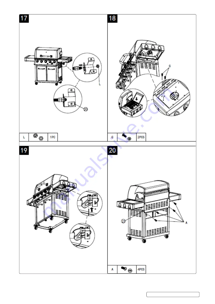 Sealey BBQ12 Instructions Manual Download Page 8