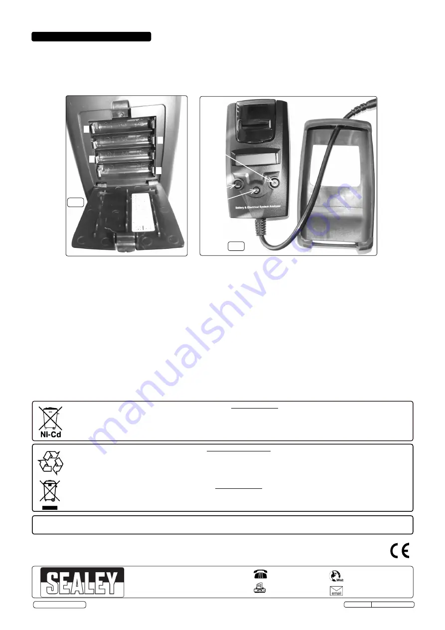 Sealey BT2013.V5 Instructions Download Page 4