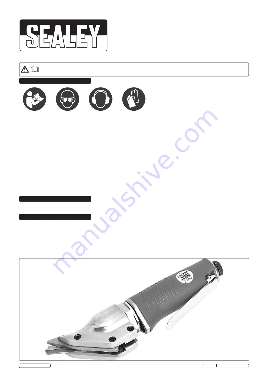 Sealey GSA53 Instructions Download Page 1