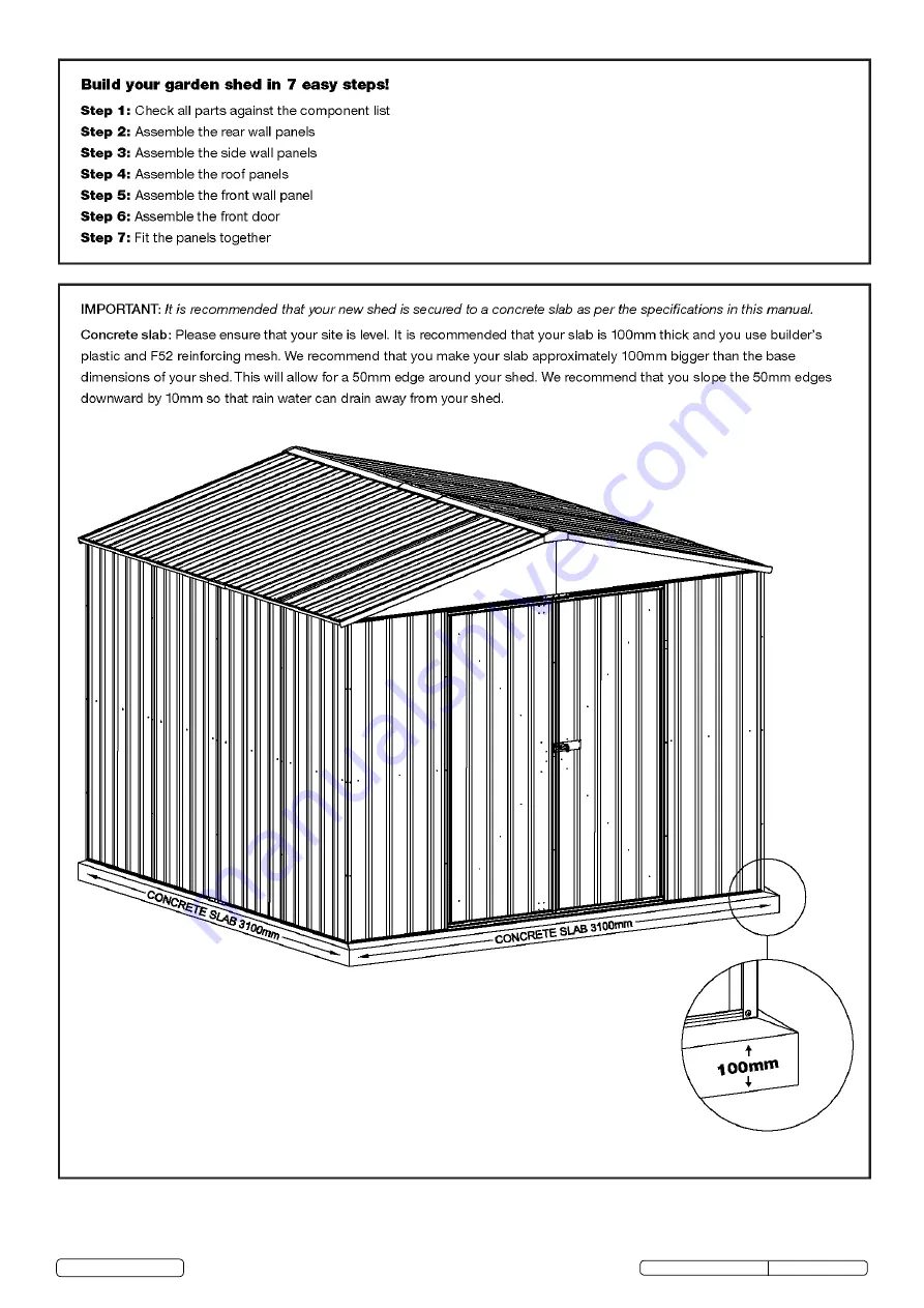 Sealey GSS3030.V2 Скачать руководство пользователя страница 3