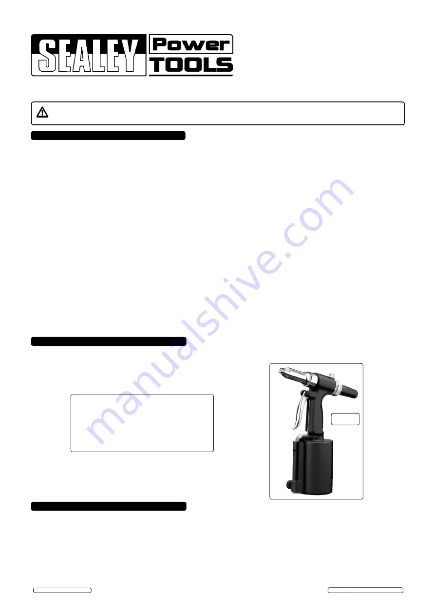 Sealey SA31.V2 Instructions Download Page 1