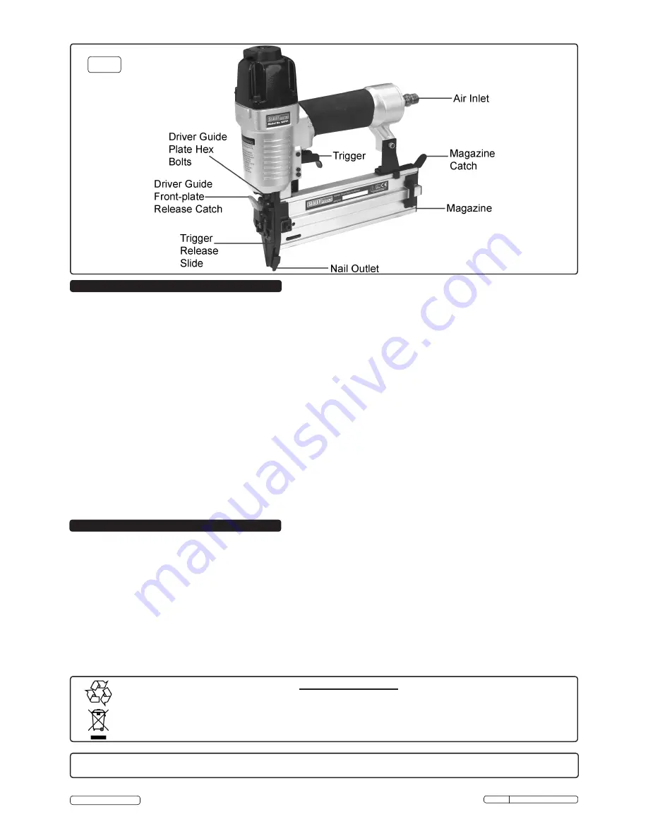 Sealey SA791 Instruction Manual Download Page 2