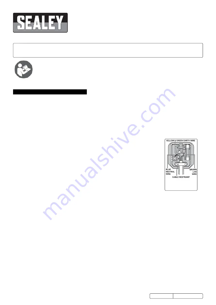 Sealey SAC12000.V2 Manual Download Page 1