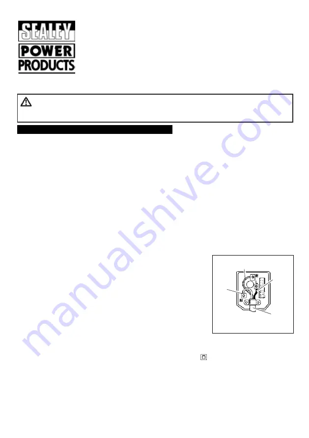 Sealey SAC9000 Instructions Manual Download Page 1