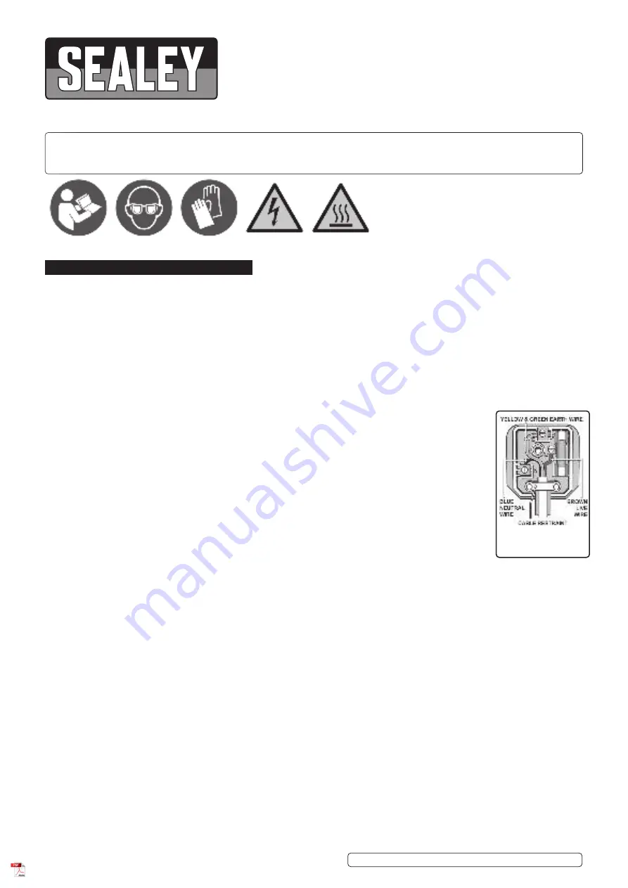 Sealey SCT03.V2 Quick Start Manual Download Page 1