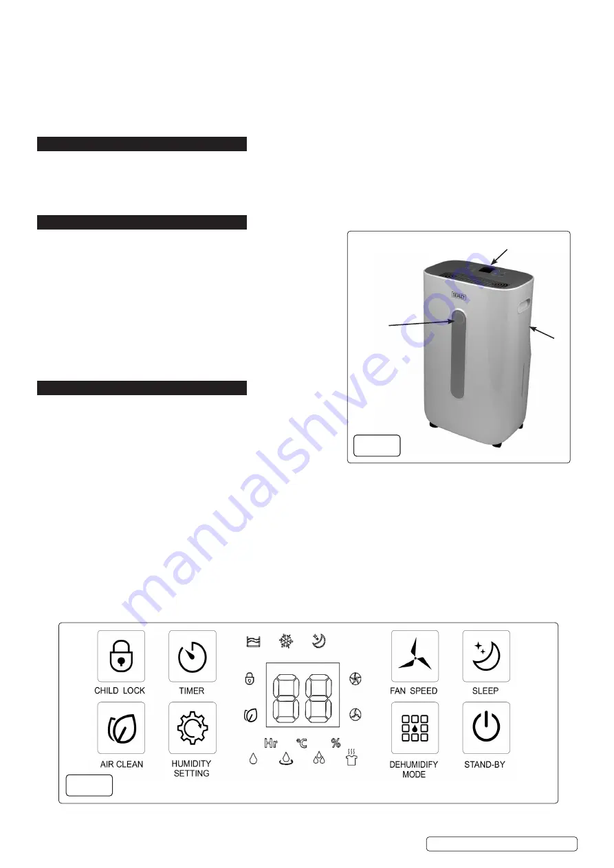 Sealey SDH20.V5 Quick Start Manual Download Page 2