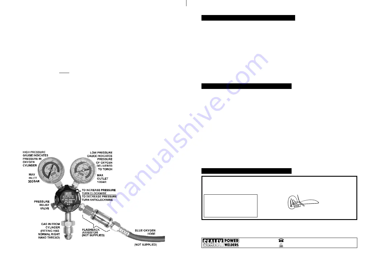 Sealey SGA3 Скачать руководство пользователя страница 2