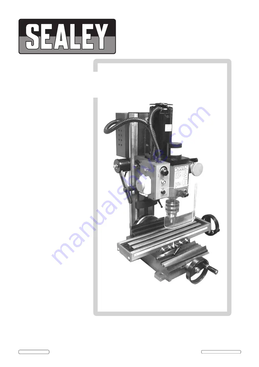 Sealey SM2502 Instructions Manual Download Page 1