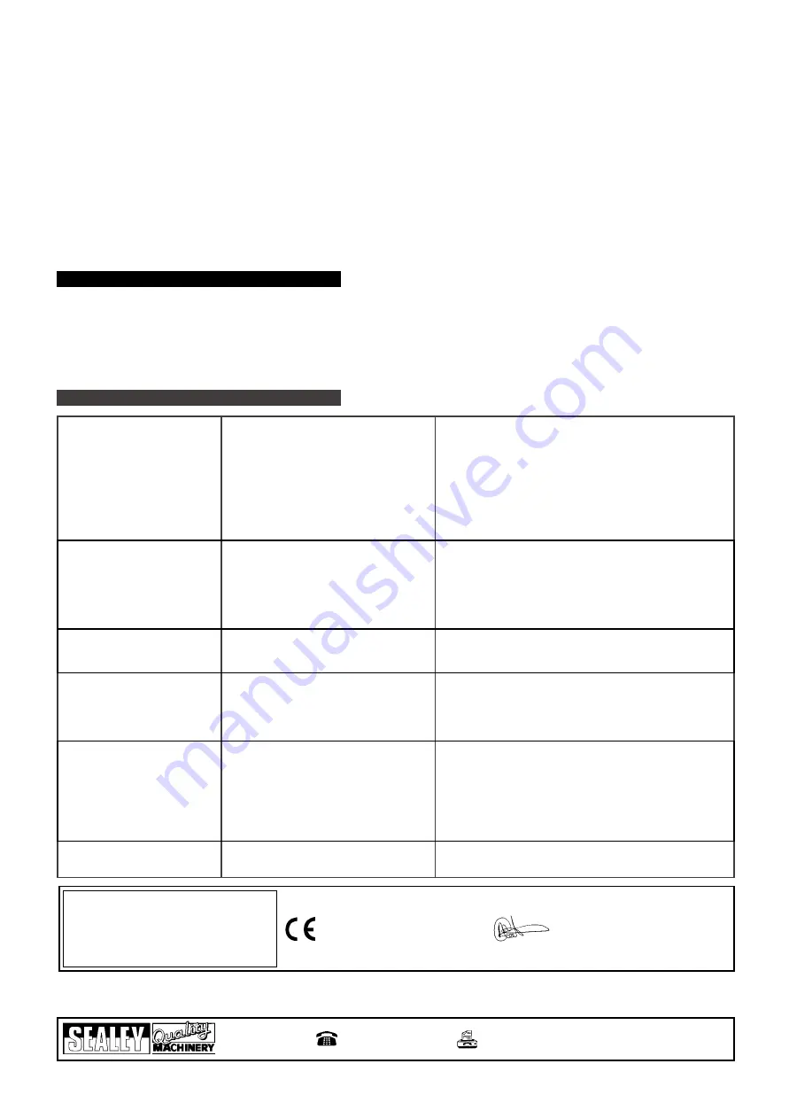 Sealey SM6582 Instructions Download Page 4