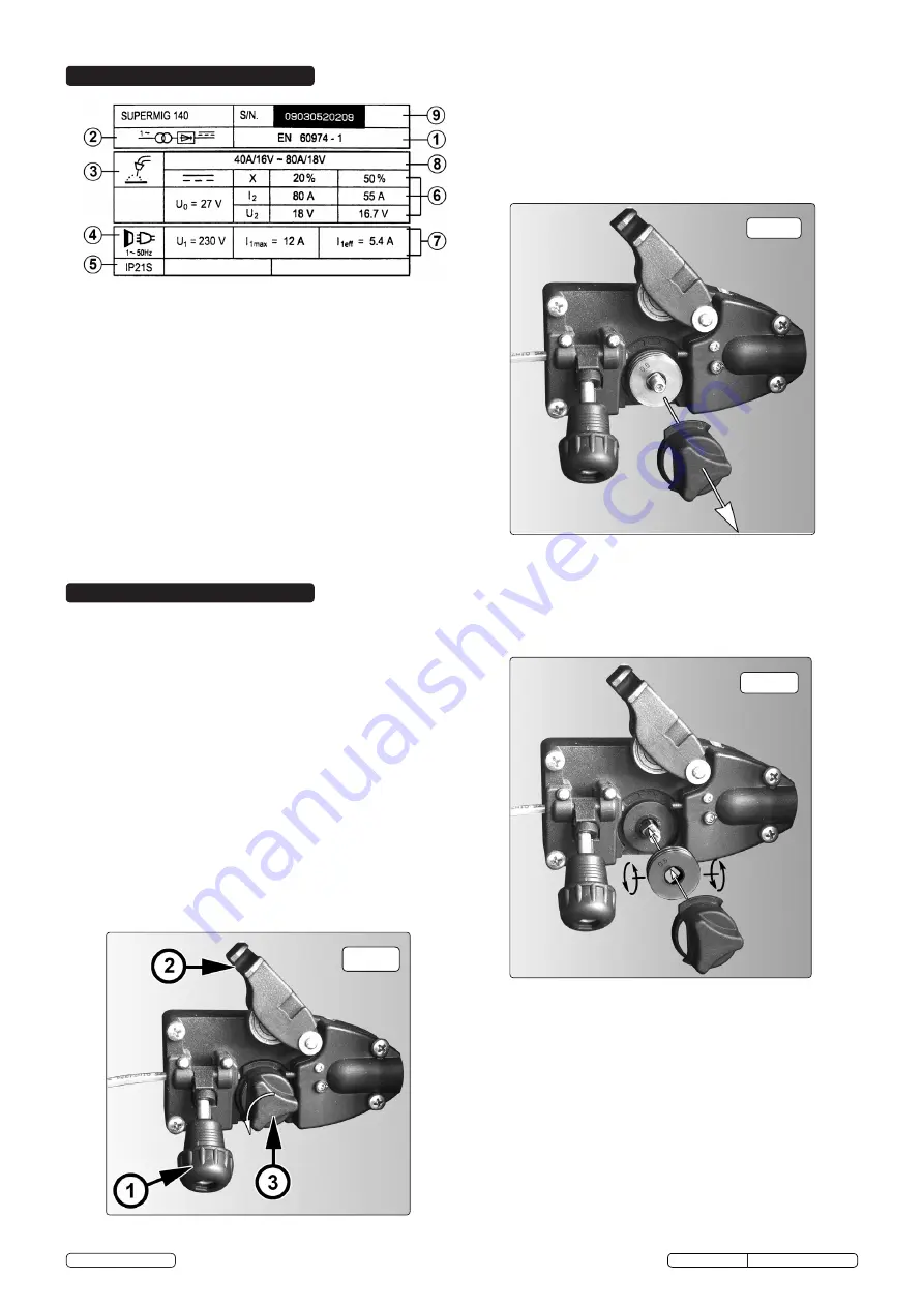 Sealey SUPERMIG140 Instructions Manual Download Page 5