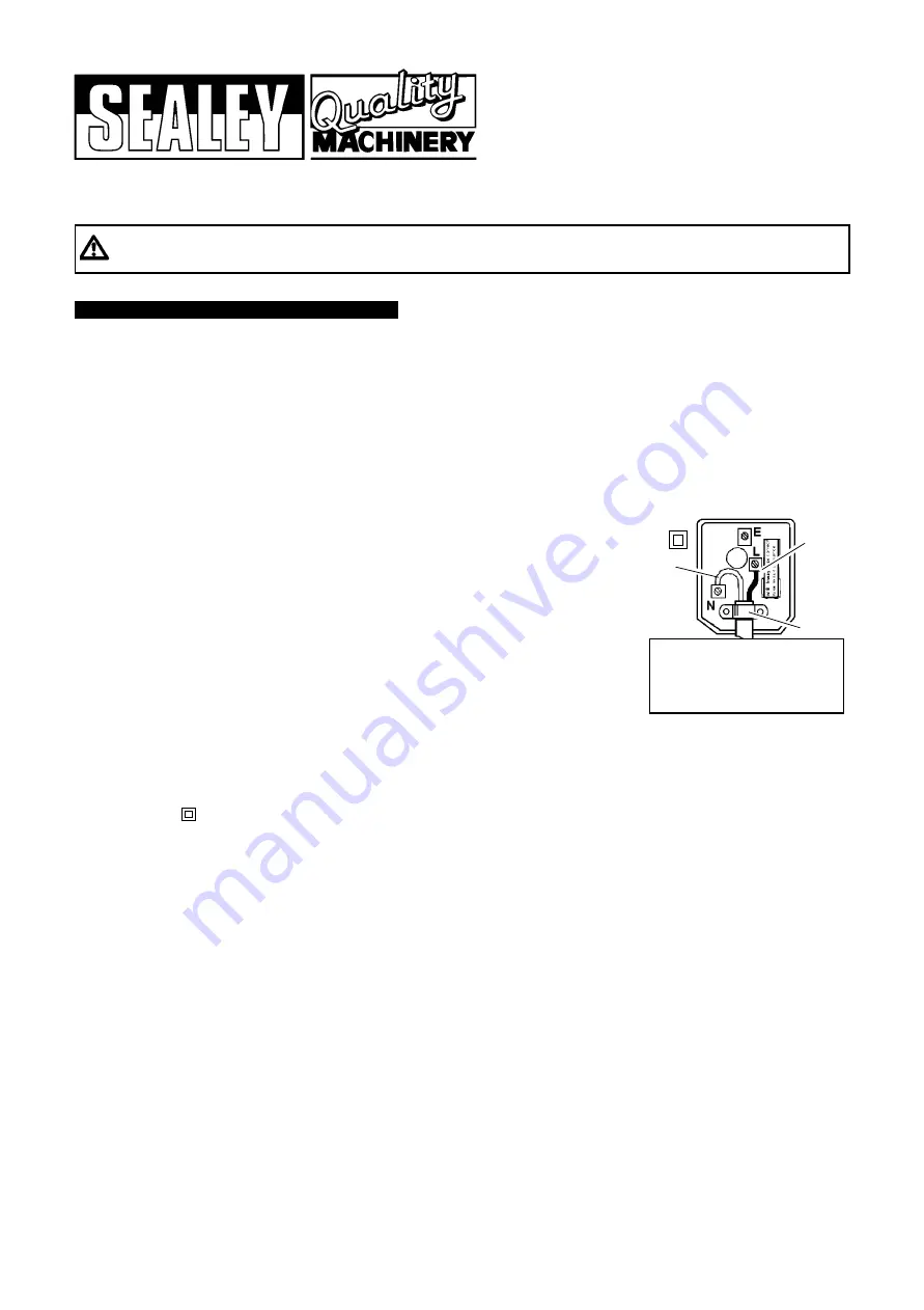 Sealey TS10CZ Instructions Download Page 1