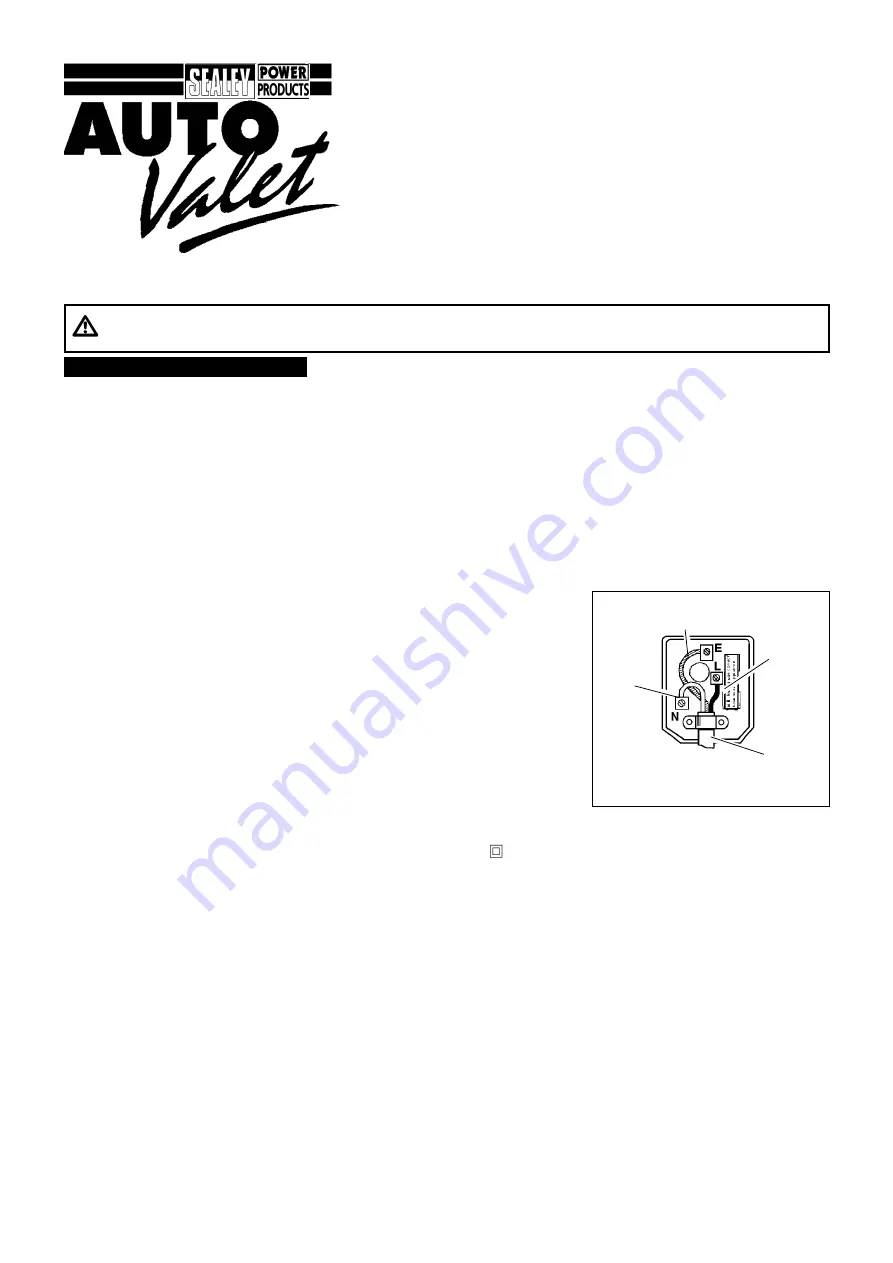 Sealey VMA 911 Instructions Download Page 1