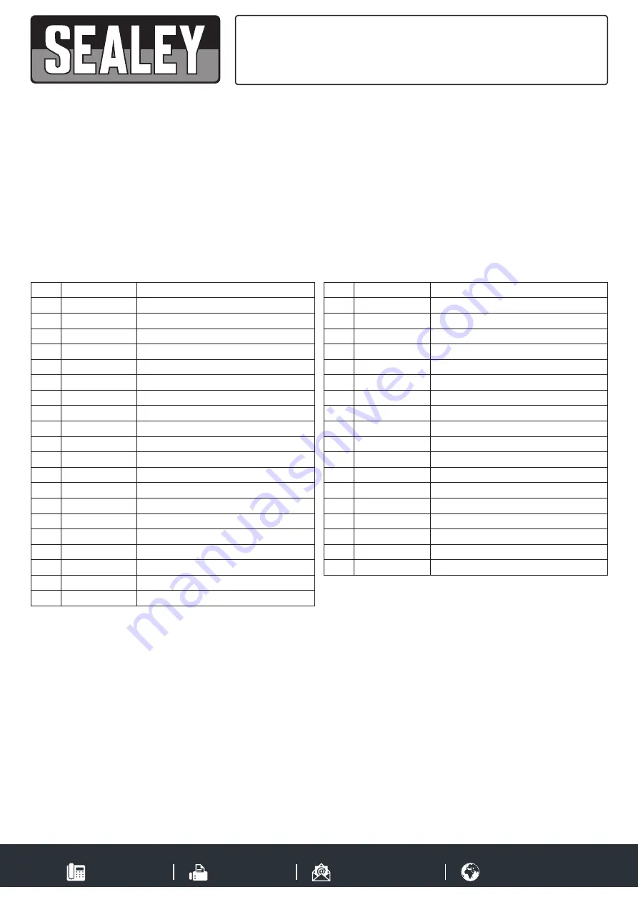 Sealey WPC100.V2 Instructions For Use Manual Download Page 6