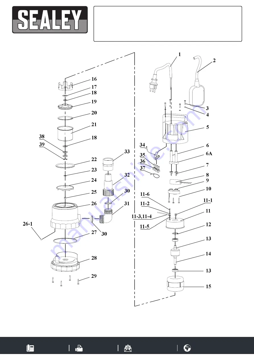 Sealey WPC100.V2 Скачать руководство пользователя страница 7