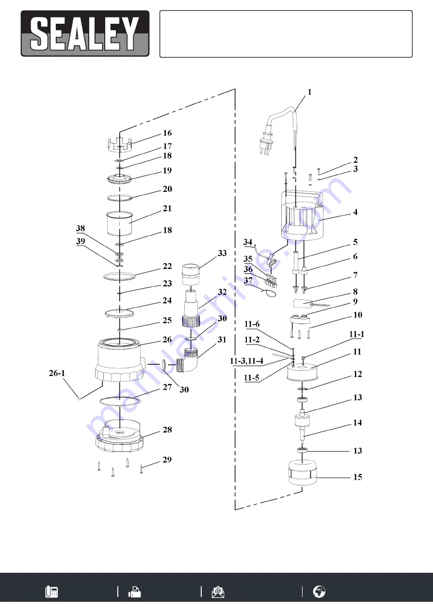 Sealey WPC100.V2 Instructions For Use Manual Download Page 9