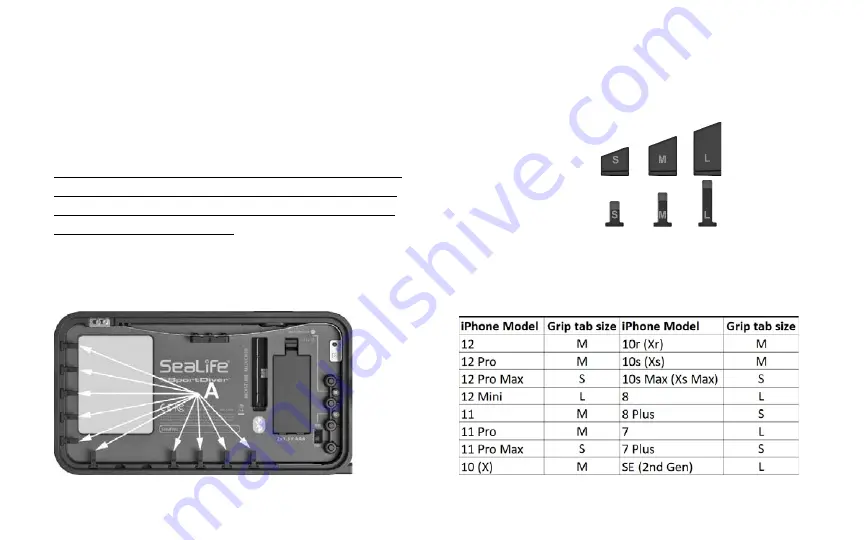 Sealife SL400 Instruction Manual Download Page 15