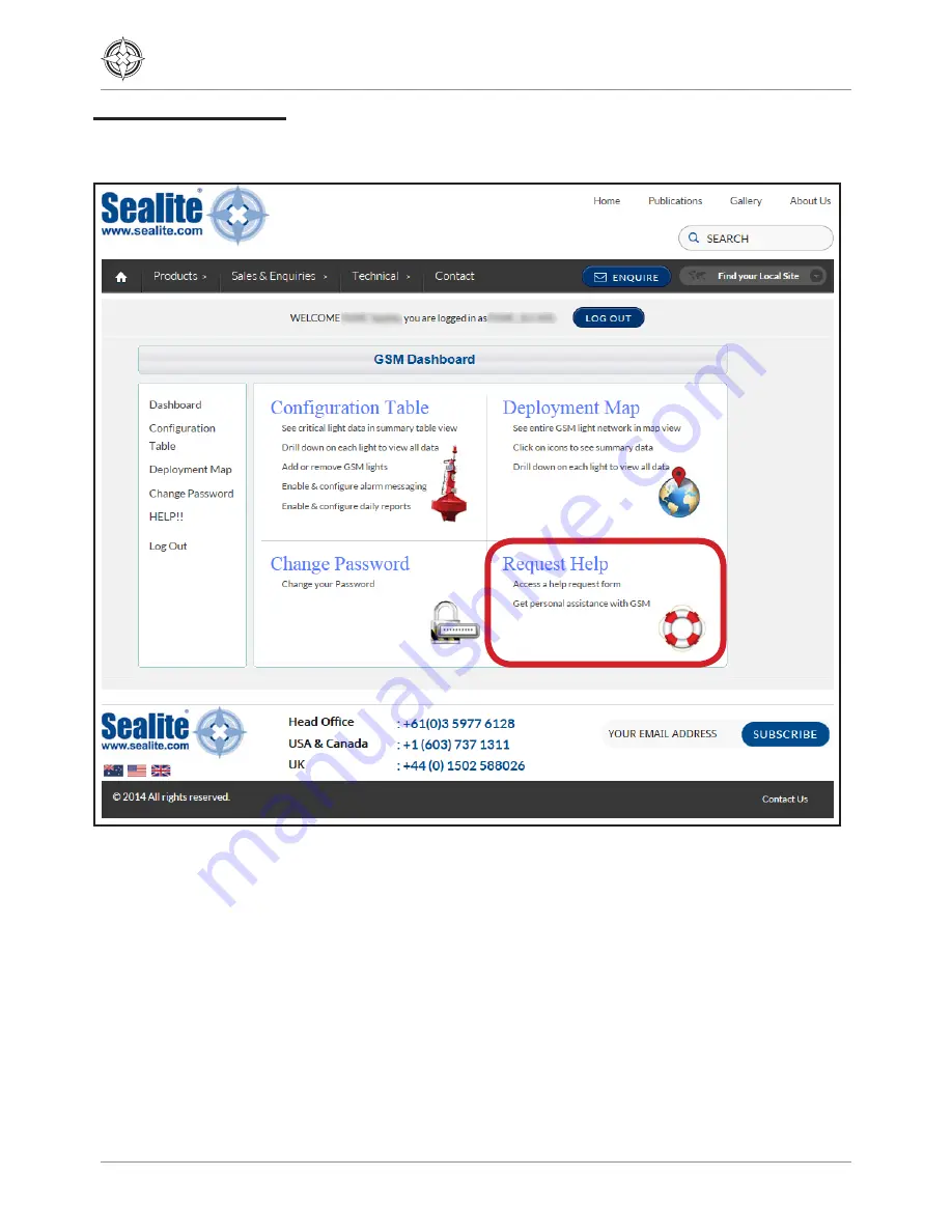 Sealite GSM Owner'S Manual Download Page 44