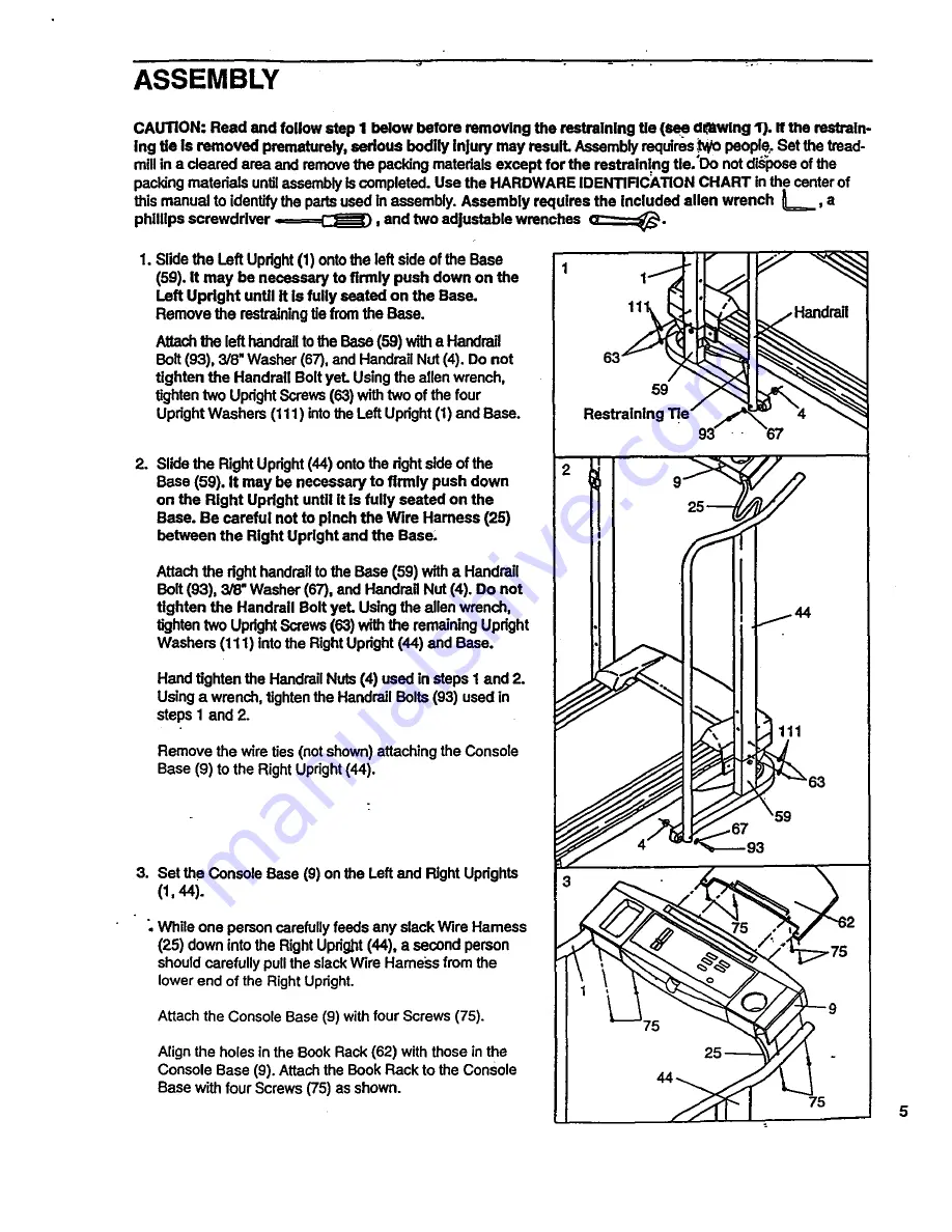 Sears CrossWalk User Manual Download Page 5