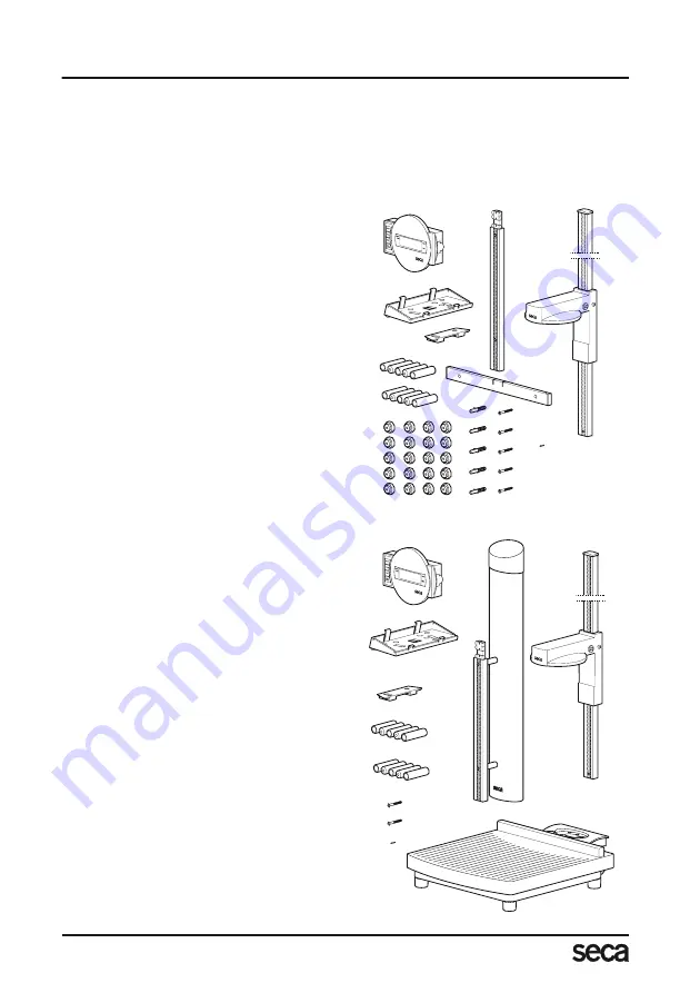 Seca 242 Instruction Manual And Guarantee Download Page 52