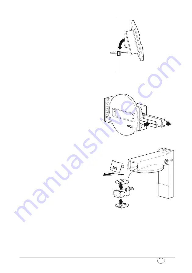 Seca 242 Instruction Manual And Guarantee Download Page 127