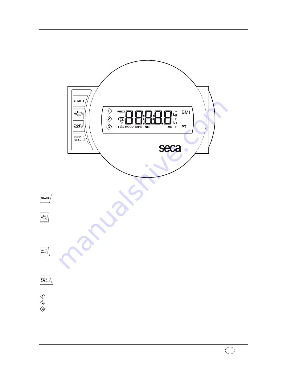 Seca 664 Instruction Manual And Guarantee Download Page 53