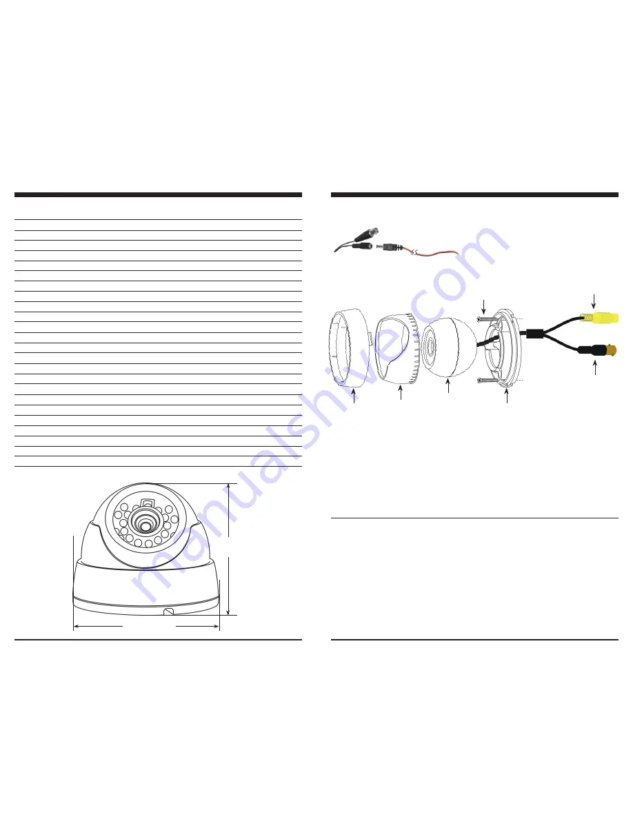 SECO-LARM Enforcer Video EV-122C-DXA3 Manual Download Page 2