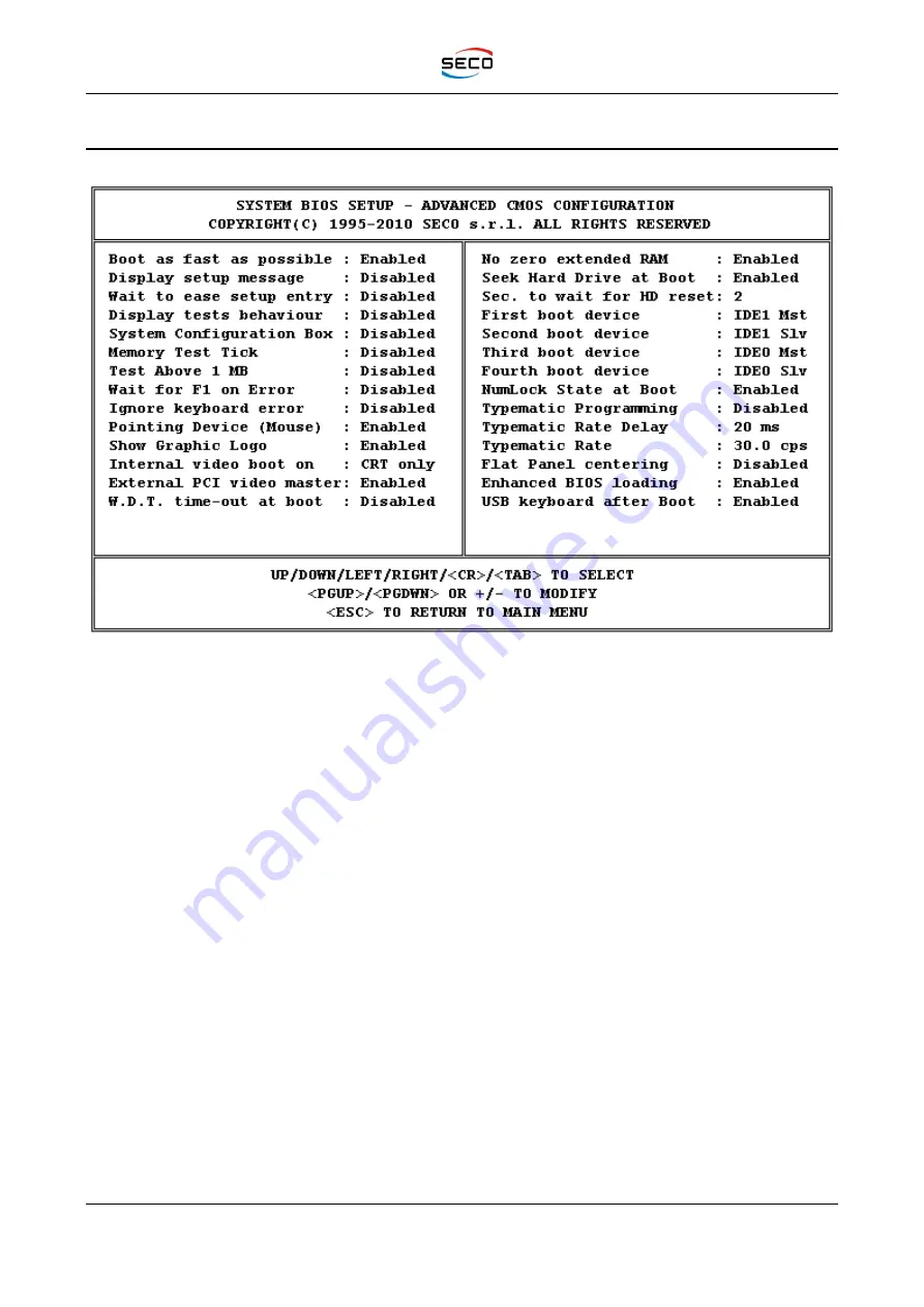 Seco SECO104-CX700M User Manual Download Page 32