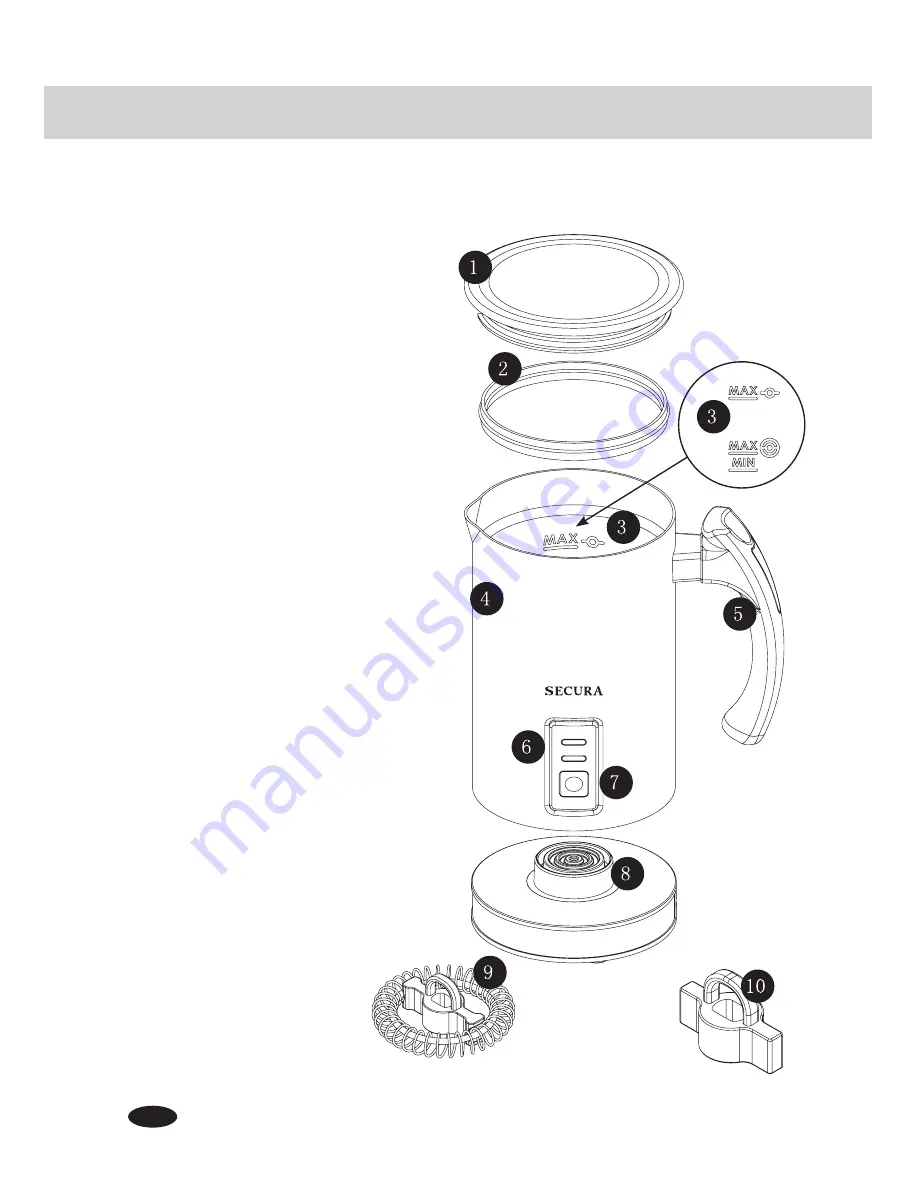 Secura MMF-003 Instruction Manual Download Page 8