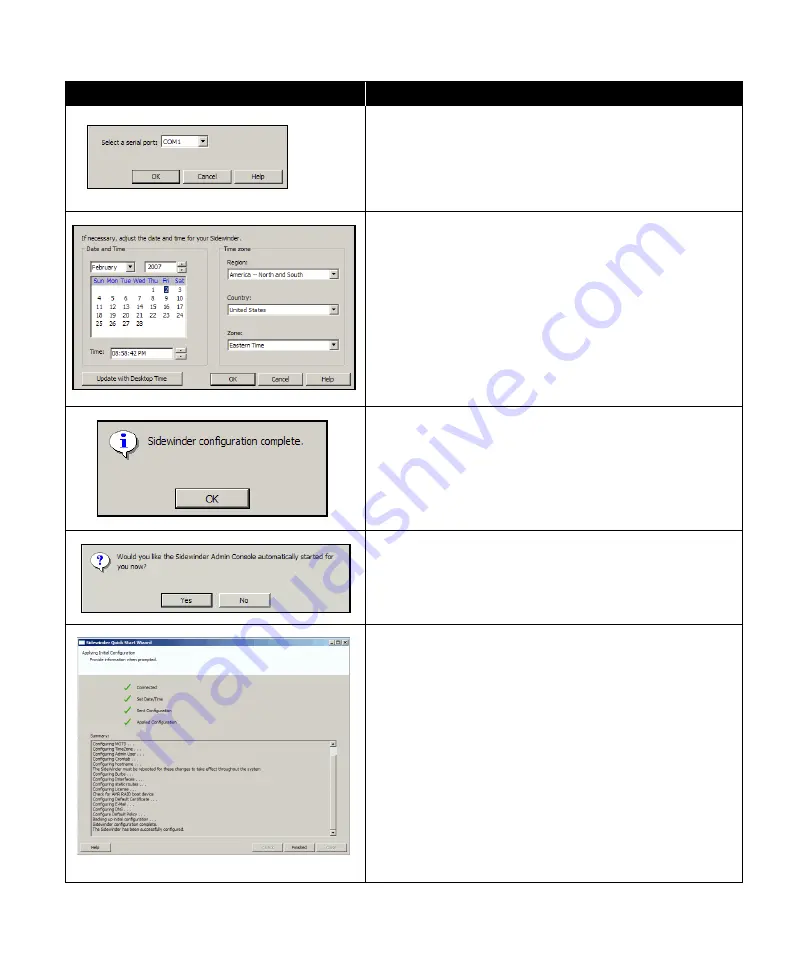 Secure Computing sidewinder Startup Manual Download Page 36