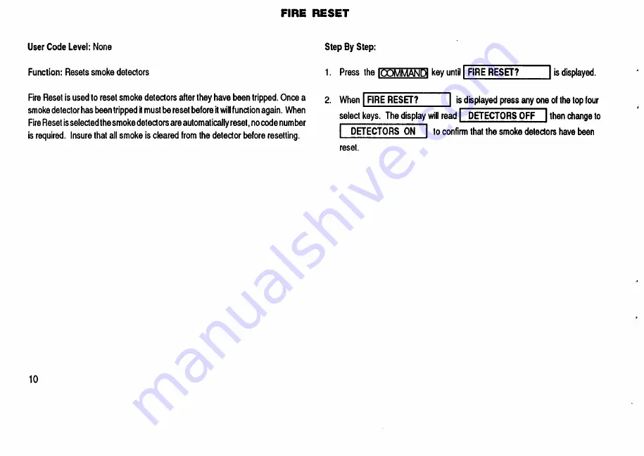 Security Command DMP Series 1712 User Manual Download Page 12