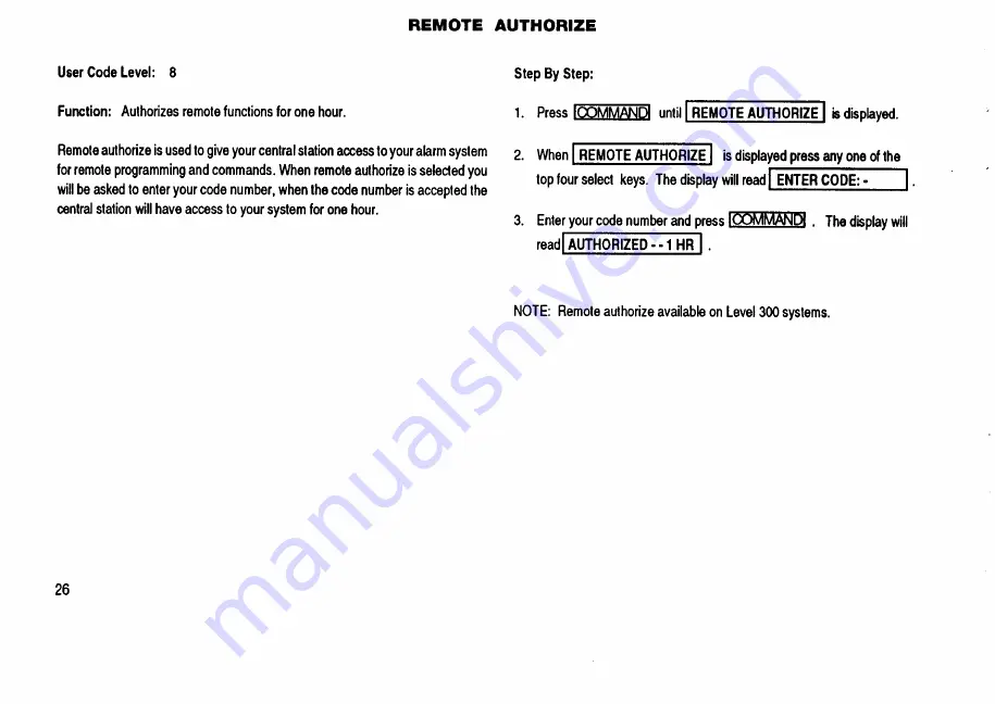 Security Command DMP Series 1712 User Manual Download Page 30