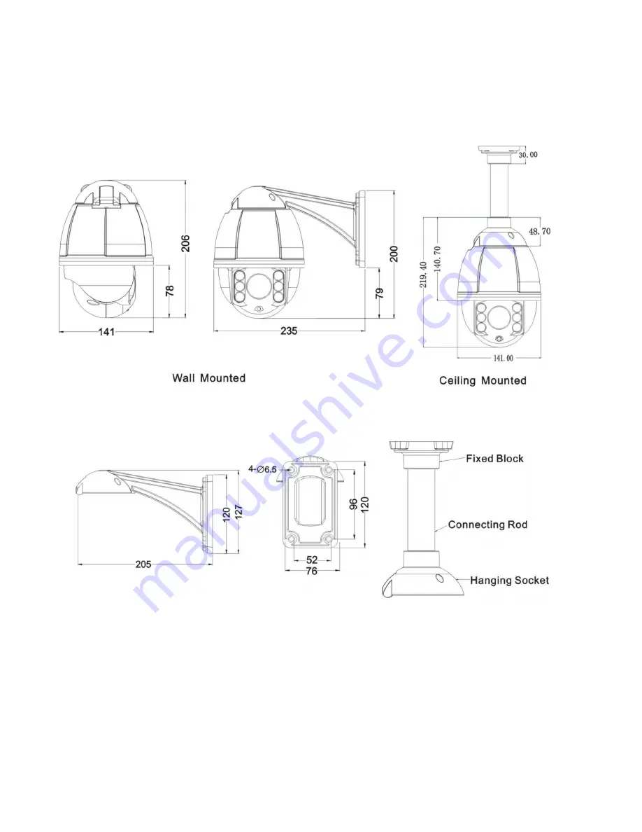 Security Tronix ST-PTZMINI-IR10X Installation Manual Download Page 5