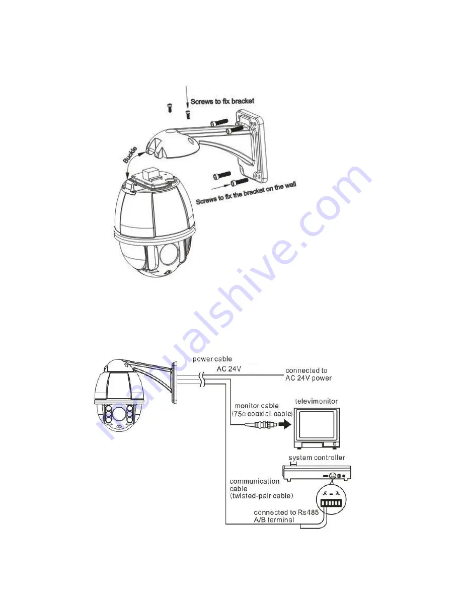 Security Tronix ST-PTZMINI-IR10X Installation Manual Download Page 6