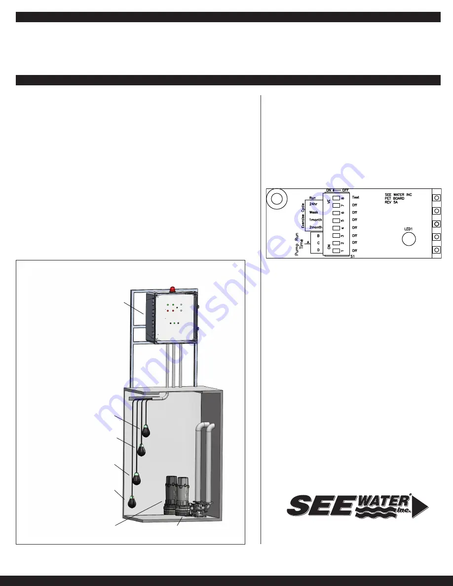 See Water WD3P-4-302 Series Installation And Operation Manual Download Page 2