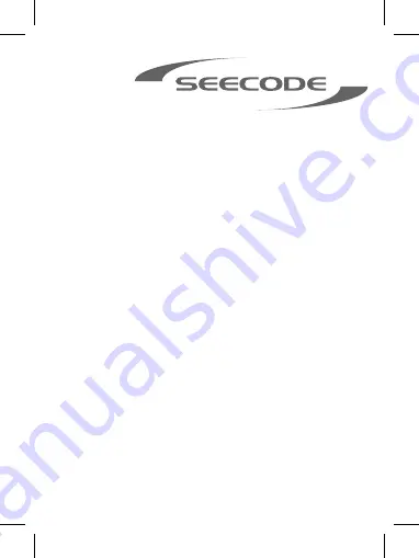 Seecode 20207 Manual Download Page 1